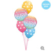18 inch Welcome Baby Confetti Dots - LA Balloons
