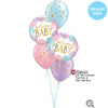 18 inch WELCOME BABY WATERCOLOR - LA Balloons