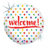 18 inch WELCOME DOTS - LA Balloons