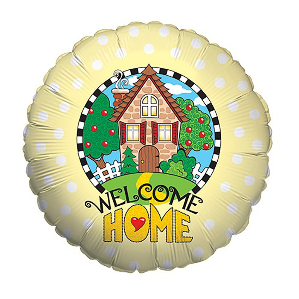 18 inch WELCOME HOME YELLOW