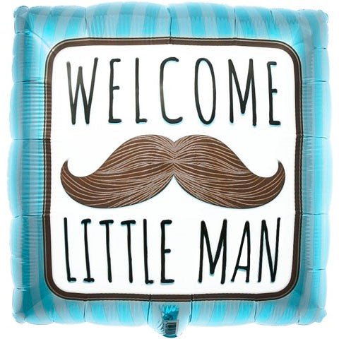 18 inch WELCOME LITTLE MAN - LA Balloons