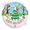 18 inch WOODLAND HOLIDAYS - LA Balloons