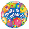 18 inch YOU'LL BE MISSED BALLOONS - LA Balloons