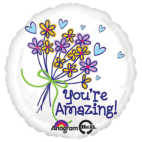 18 inch YOU'RE AMAZING BOUQUET - LA Balloons