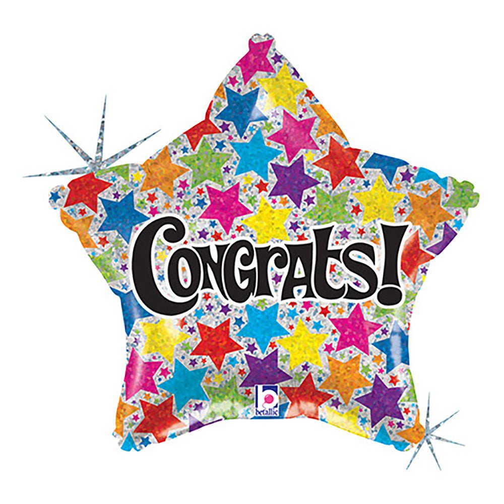 19 inch CONGRATS STARS