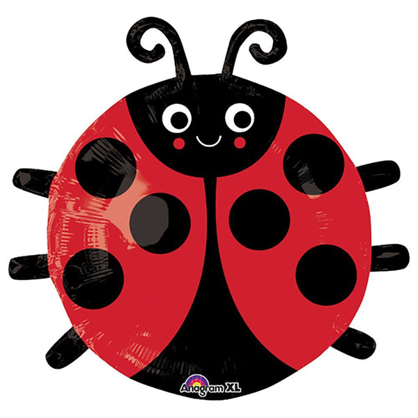 19 inch HAPPY LADY BUG - LA Balloons