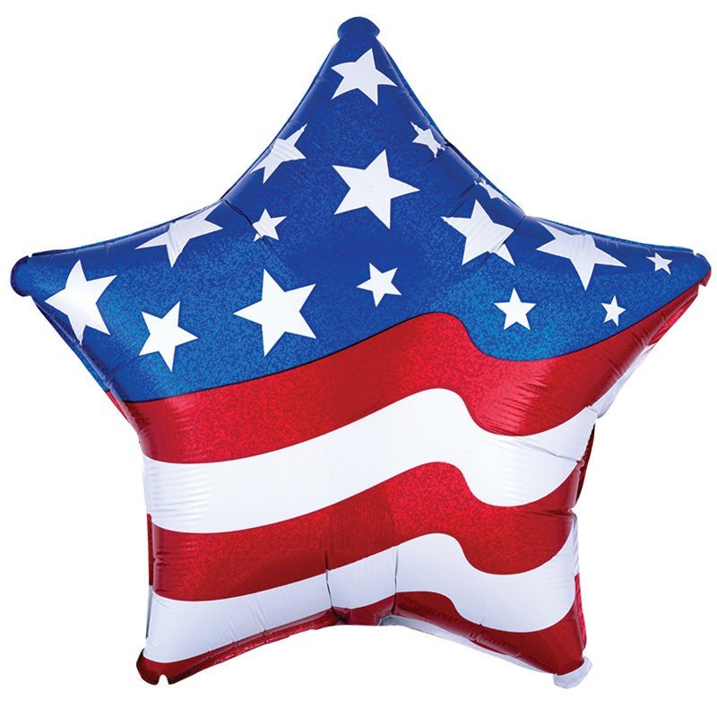 19 inch PATRIOTIC STAR