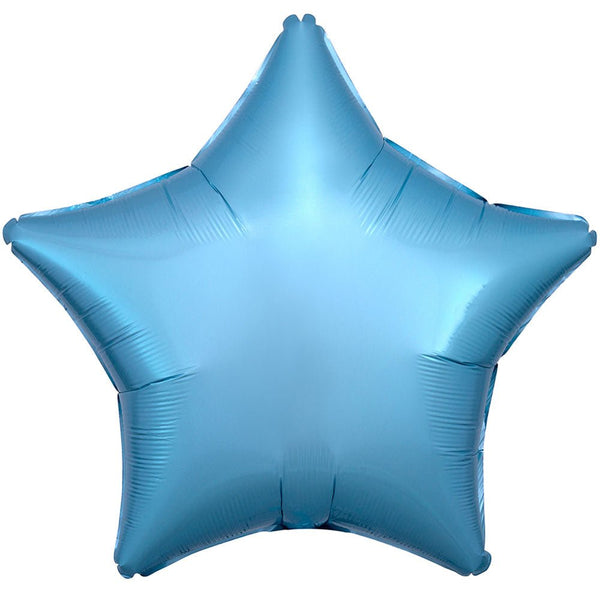 19 inch STAR - METALLIC PEARL PASTEL BLUE - LA Balloons