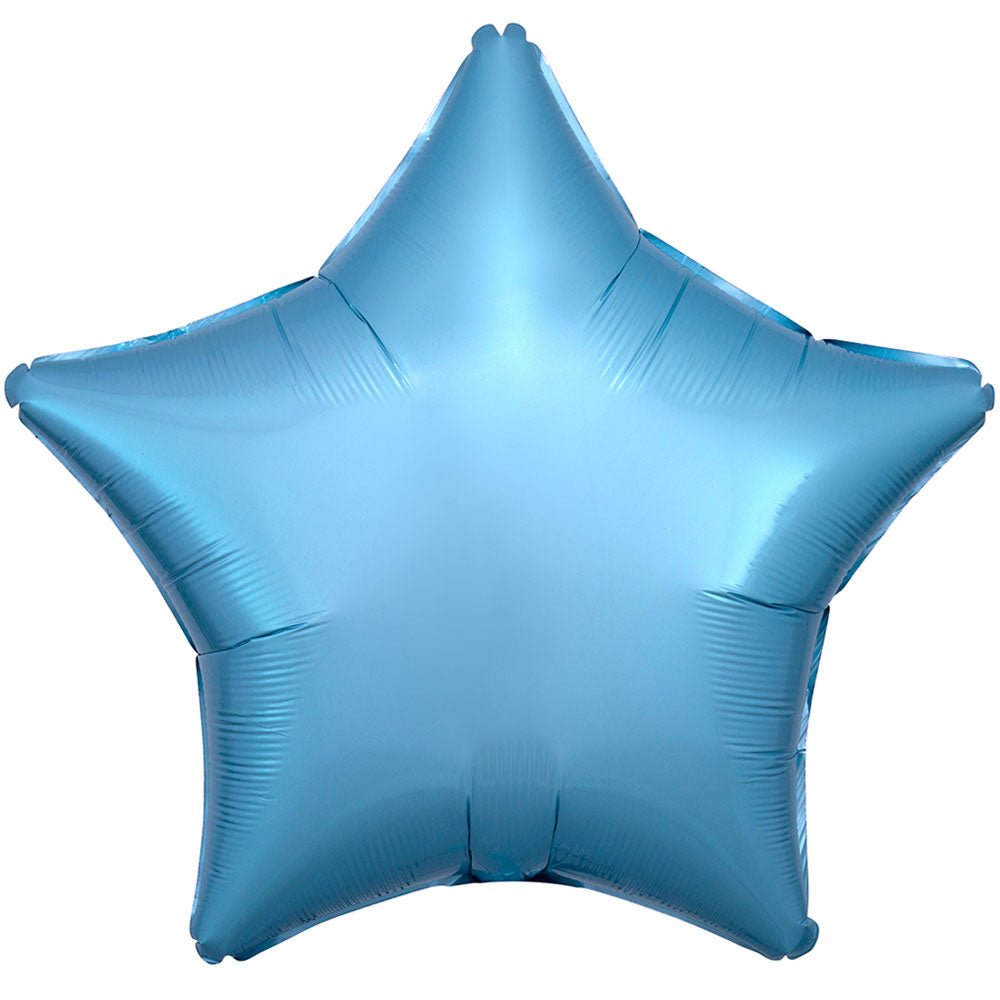 19 inch STAR - METALLIC PEARL PASTEL BLUE