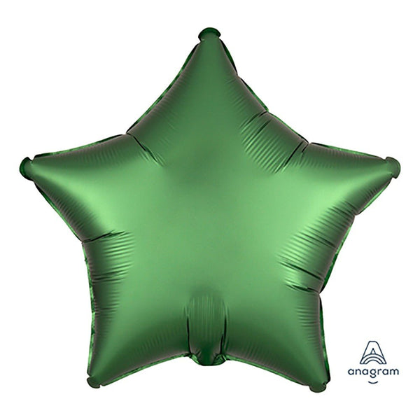 19 inch STAR - SATIN LUXE EMERALD - LA Balloons
