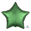 19 inch STAR - SATIN LUXE EMERALD - LA Balloons