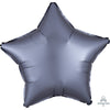 19 inch STAR - SATIN LUXE GRAPHITE - LA Balloons