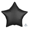 19 inch STAR - SATIN LUXE ONYX - LA Balloons