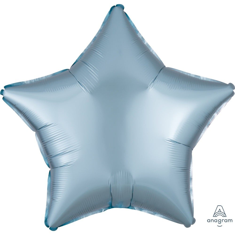 19 inch STAR - SATIN LUXE PASTEL BLUE