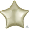 19 inch STAR - SATIN LUXE PASTEL YELLOW - LA Balloons