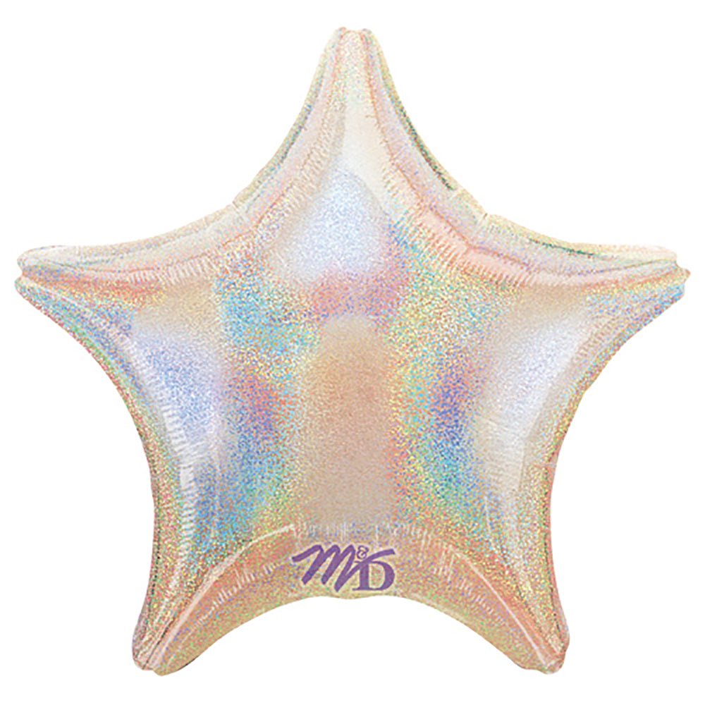 19 inch STAR - SILVER DAZZLER