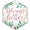 20 inch Always & Forever Greenery - LA Balloons