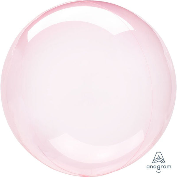 20 inch CRYSTAL CLEARZ - DARK PINK - LA Balloons
