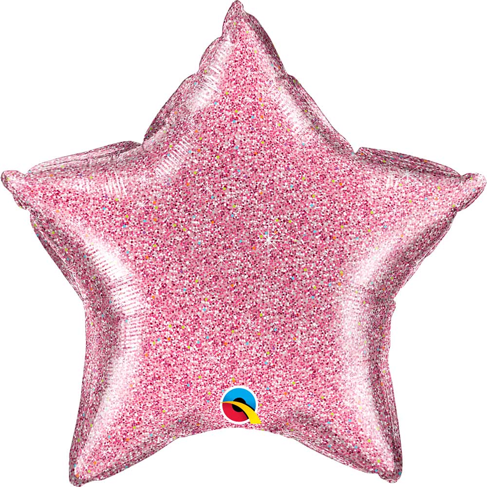 20 inch GLITTERGRAPHIC PINK