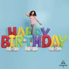 208 inch HAPPY BIRTHDAY DELUXE AIRLOONZ - LA Balloons