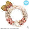21 inch FALL GLITTERGRAPHIC OMBRE LEAF - LA Balloons