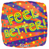 21 inch FEEL BETTER BURST & STARS - LA Balloons