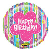 21 inch MIGHTY FLORAL BIRTHDAY - LA Balloons