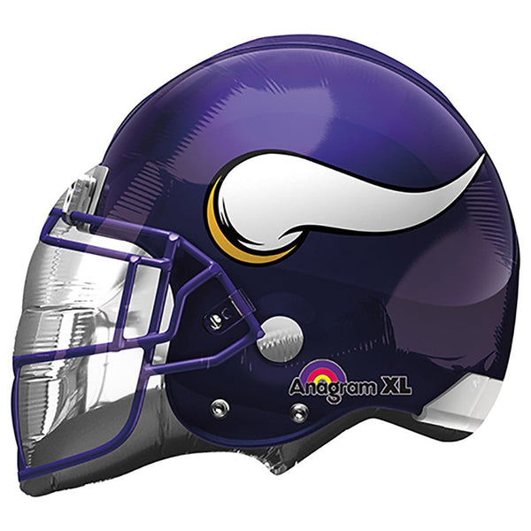 21 inch NFL MINNESOTA VIKINGS FOOTBALL HELMET - LA Balloons