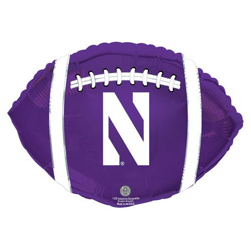 21 inch NORTHWESTERN UNIVERSITY NW WILDCATS FOOTBALL