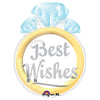 21 inch WEDDING BEST WISHES - LA Balloons