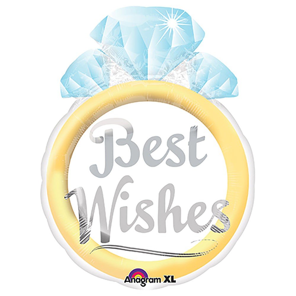 21 inch WEDDING BEST WISHES