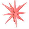 22 inch 3D STAR - BURST ALL - IN - ONE - BUBBLE GUM PINK (AIR - FILL ONLY) - LA Balloons