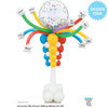22 inch BUBBLE - CONGRATULATIONS CONFETTI STARS - LA Balloons