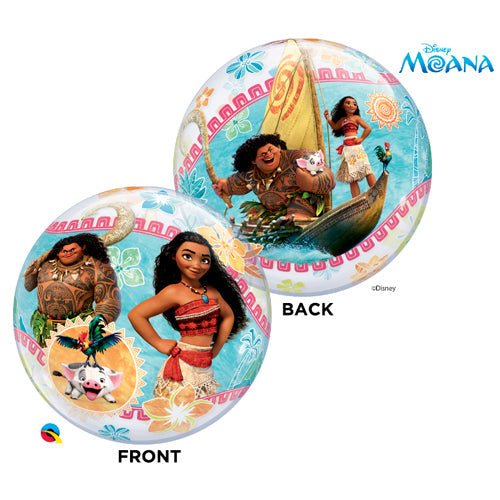22 inch BUBBLE - DISNEY MOANA - LA Balloons