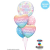 22 inch BUBBLE - MOTHER'S DAY FLORAL PASTEL - LA Balloons