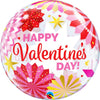 22 inch BUBBLE - VALENTINE'S DAY PAPER FANS - LA Balloons