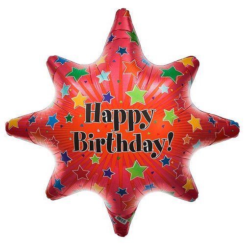 24 inch BIRTHDAY BURST - LA Balloons