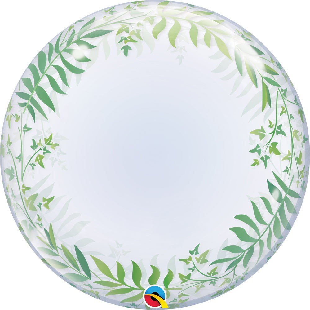 24 inch DECO BUBBLE - ELEGANT GREENERY