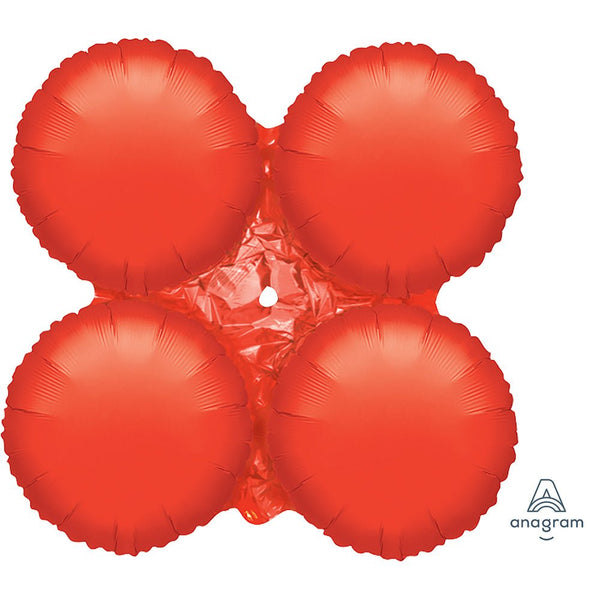 24 inch MAGICARCH LARGE - METALLIC RED - LA Balloons