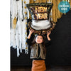 24 inch POP CLINK CHEERS TOP HAT - LA Balloons