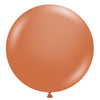24 inch TUFTEX BURNT ORANGE - LA Balloons