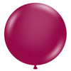 24 inch TUFTEX CRYSTAL BURGUNDY - LA Balloons