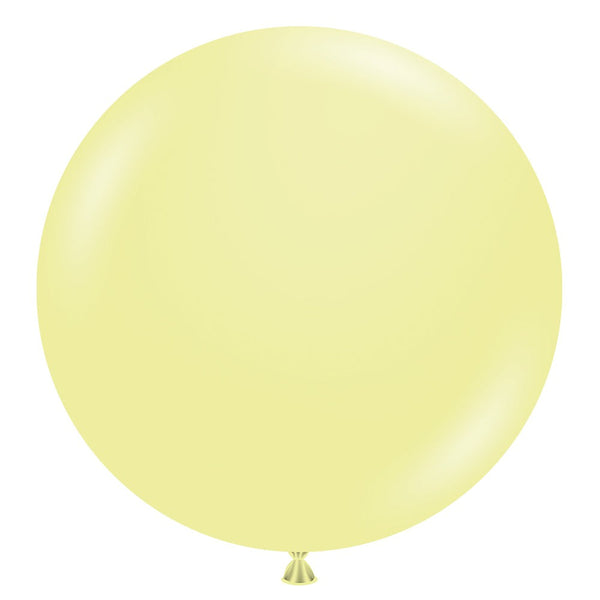 24 inch TUFTEX LEMONADE YELLOW - LA Balloons