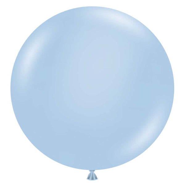 24 inch TUFTEX MONET PASTEL BLUE - LA Balloons