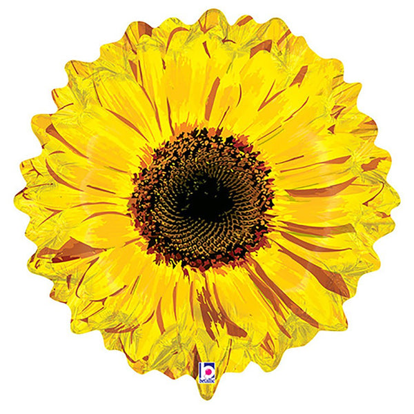 24 inch YELLOW FLOWER - LA Balloons