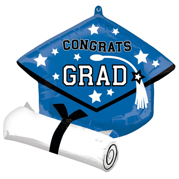 25 inch SCHOOL COLORS BE TRUE TO YOUR SCHOOL - BLUE - LA Balloons