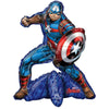 26 inch AVENGERS CAPTAIN AMERICA (AIR - FILL ONLY) - LA Balloons