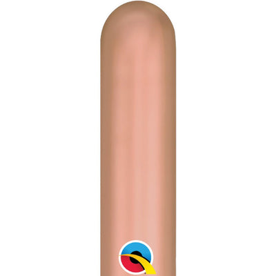 260Q QUALATEX CHROME - ROSE GOLD - LA Balloons