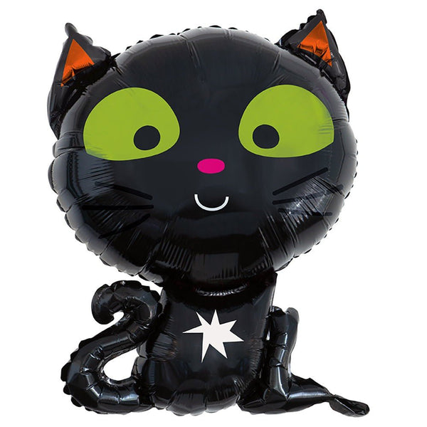 27 inch GIANT BLACK CAT - LA Balloons