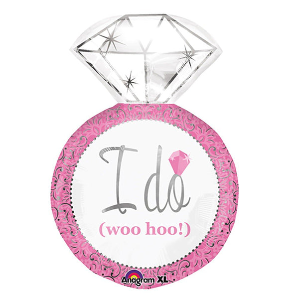27 inch I DO WEDDING RING - LA Balloons
